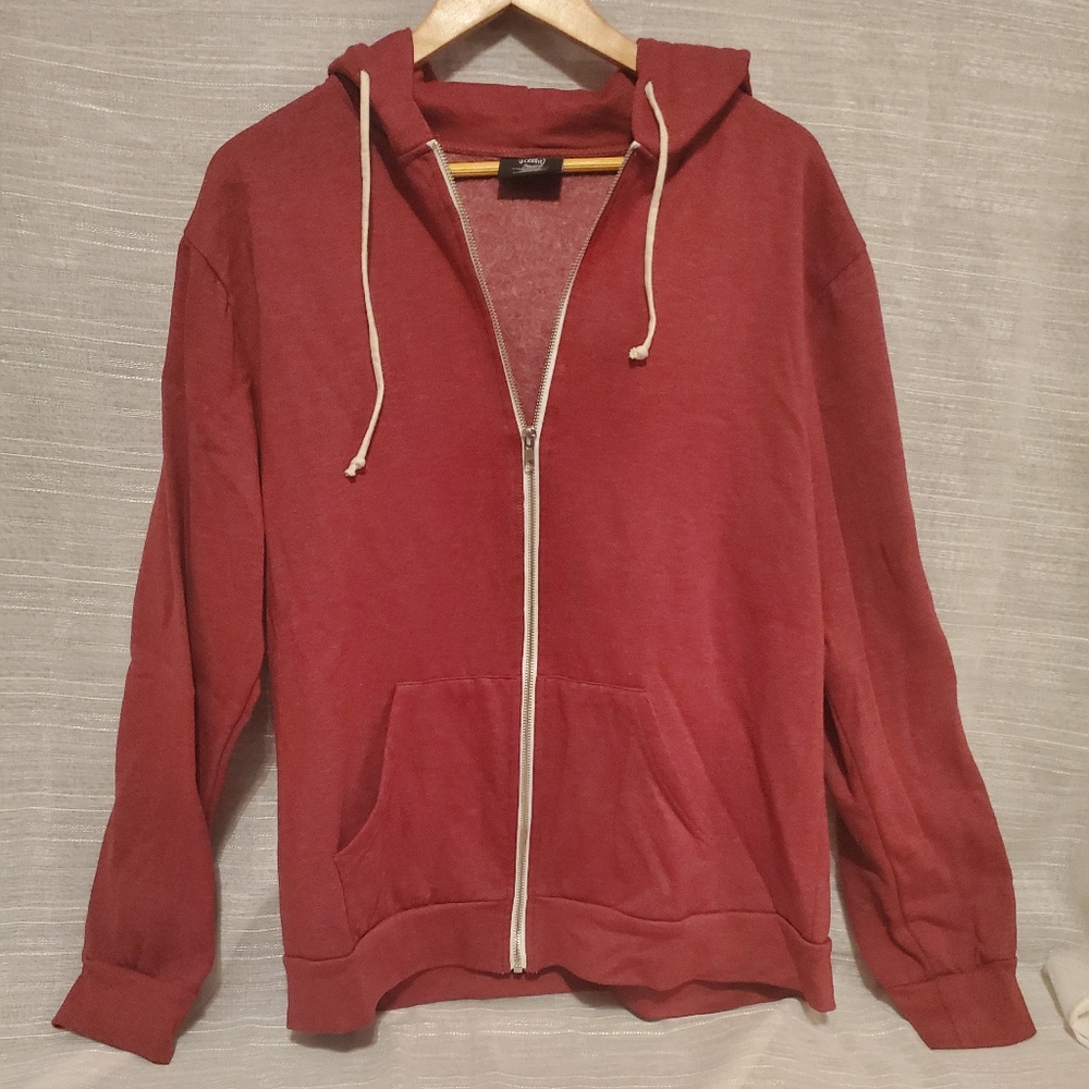 Mens True Classic Zip Up Hoodie